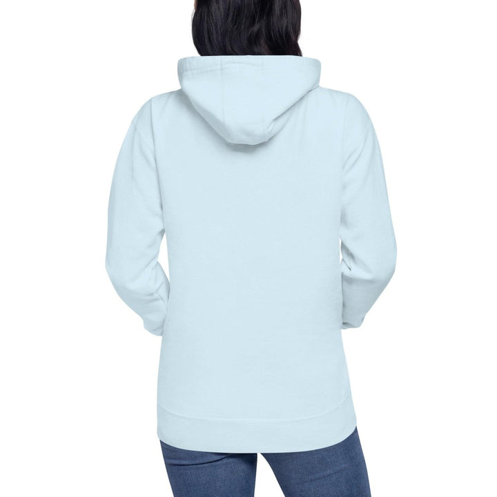Fancy Llama Graphic Hoodie - Sky Blue - S - ArtyKoala