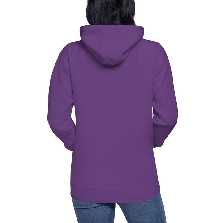 Fancy Llama Graphic Hoodie - Purple - S - ArtyKoala
