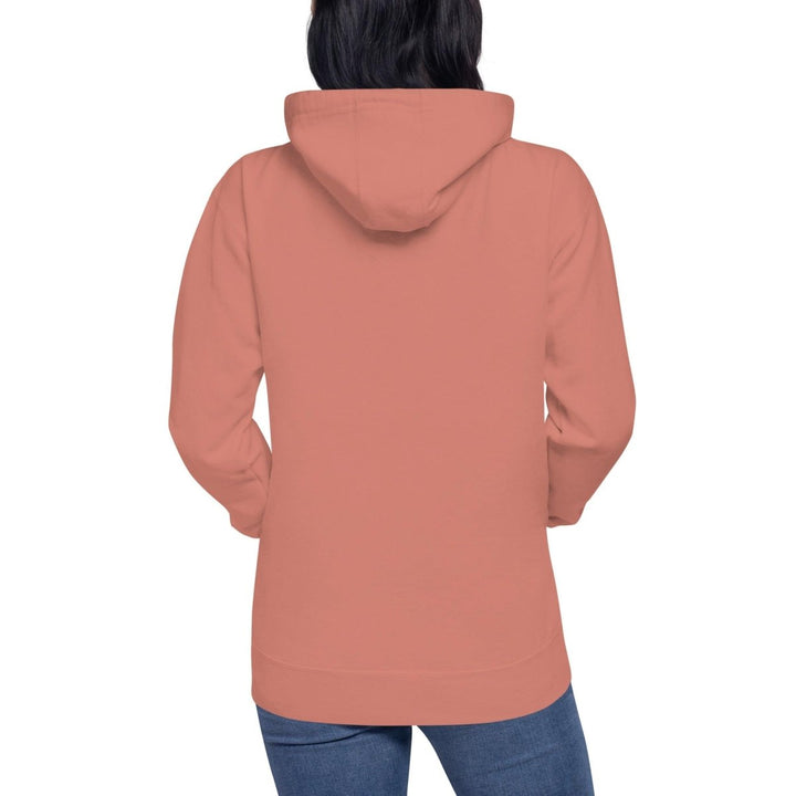 Fancy Llama Graphic Hoodie - Dusty Rose - S - ArtyKoala