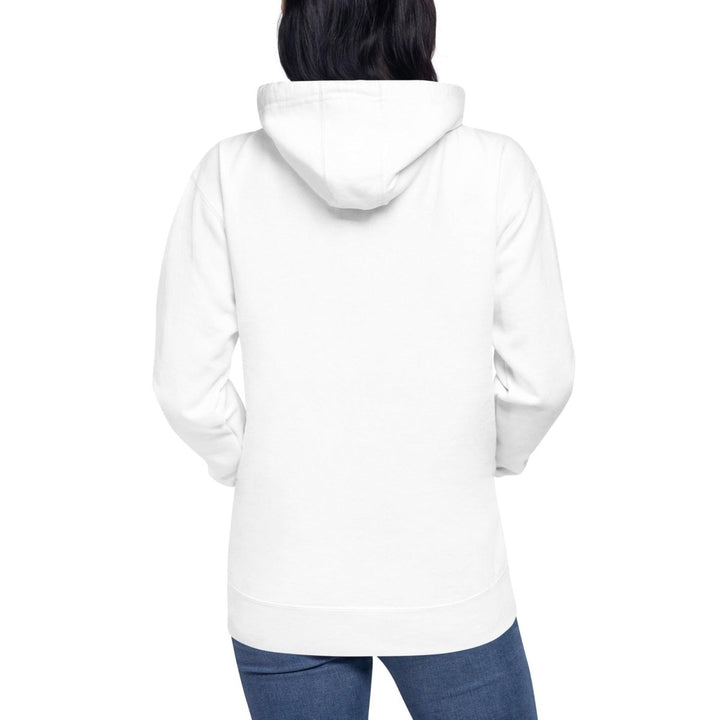 Fancy Llama Graphic Hoodie - White - S - ArtyKoala