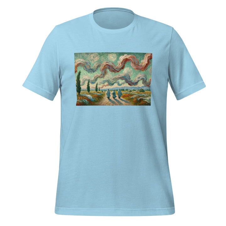 Flying Streamers Premium Unisex T-shirt - Ocean Blue / S - ArtyKoala