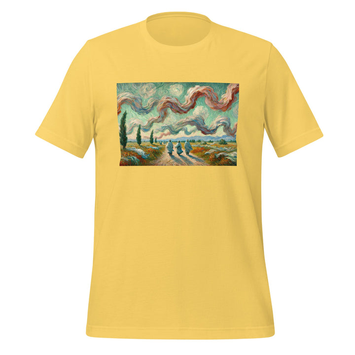 Flying Streamers Premium Unisex T-shirt - Yellow / S - ArtyKoala