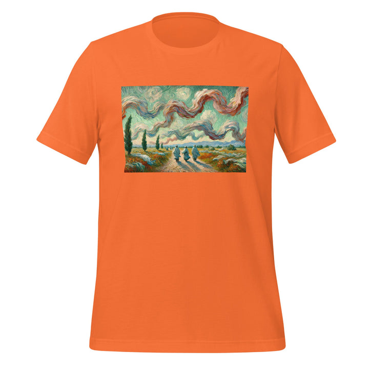 Flying Streamers Premium Unisex T-shirt - Orange / S - ArtyKoala