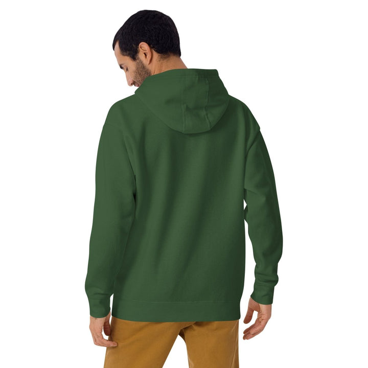 Fortunately I Hate Graphic Hoodie - Forest Green - S - ArtyKoala