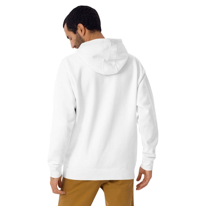 Fortunately I Hate Graphic Hoodie - White - S - ArtyKoala
