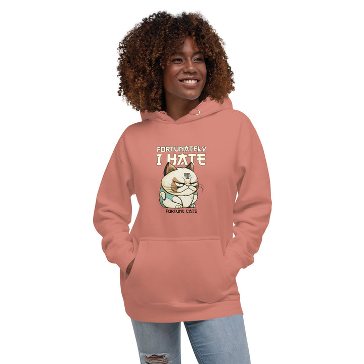 Fortunately I Hate Unisex Premium Hoodie - ArtyKoala