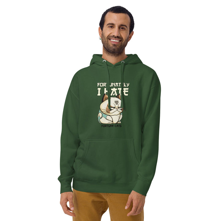 Fortunately I Hate Unisex Premium Hoodie - ArtyKoala