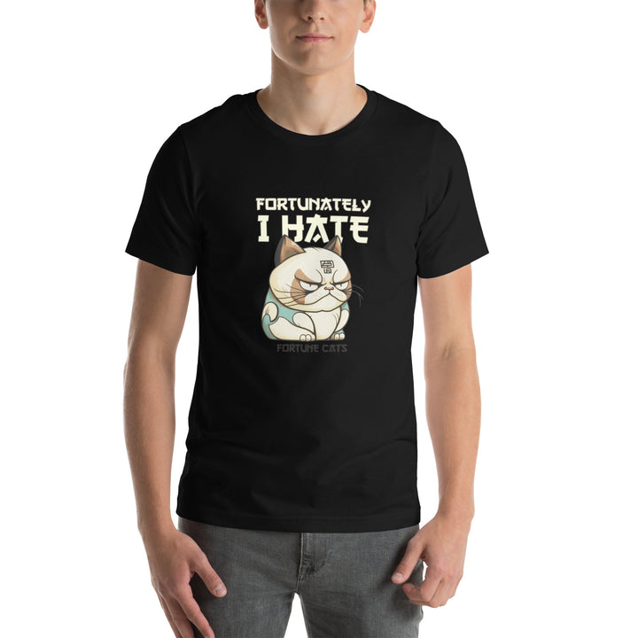 Fortunately I Hate Unisex Premium T-shirt - ArtyKoala