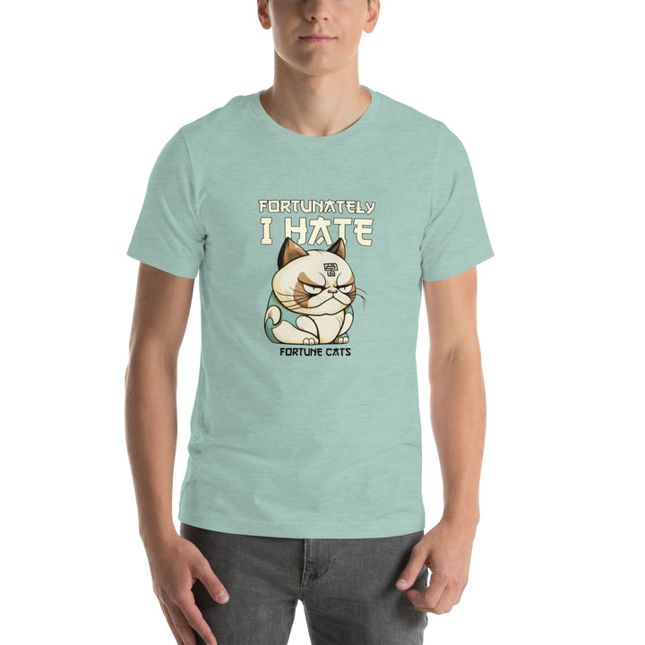 Fortunately I Hate Unisex Premium T-shirt - ArtyKoala