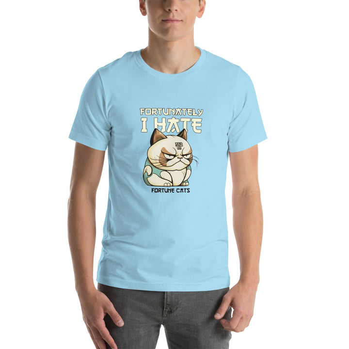 Fortunately I Hate Unisex Premium T-shirt - ArtyKoala