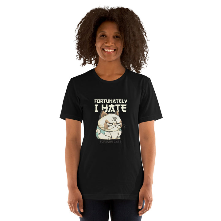 Fortunately I Hate Unisex Premium T-shirt - ArtyKoala