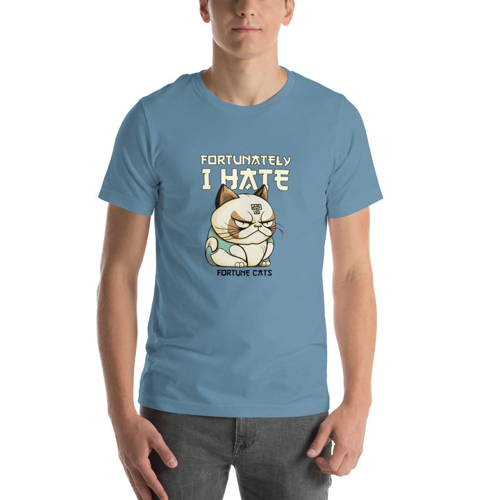 Fortunately I Hate Unisex Premium T-shirt - ArtyKoala