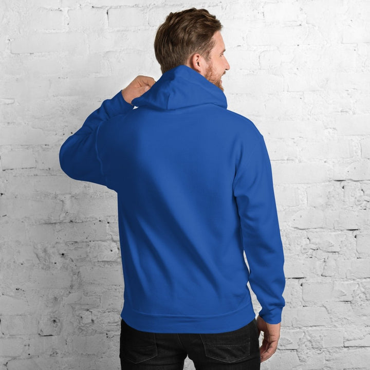 Funny Bad Ass Donkey Graphic Hoodie - Royal - S - ArtyKoala