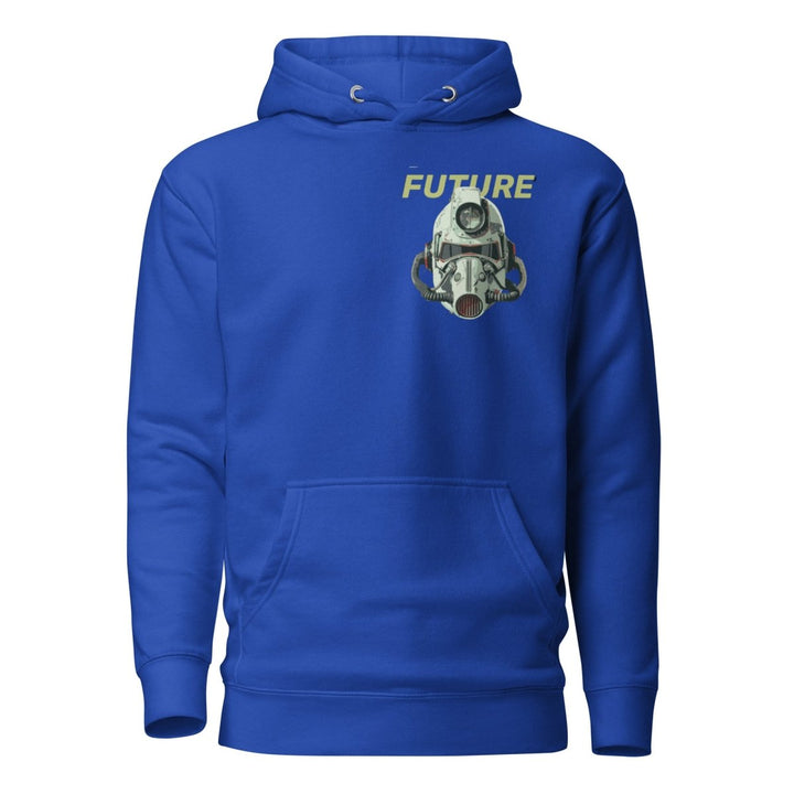 Future Surveiliance Man Graphic Hoodie - Team Royal - S - ArtyKoala