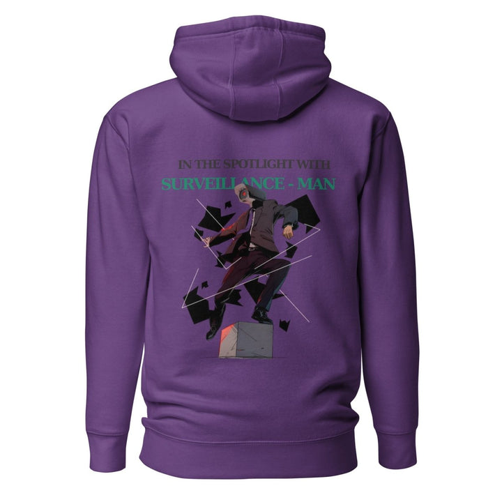 Future Surveiliance Man Graphic Hoodie - Team Royal - S - ArtyKoala