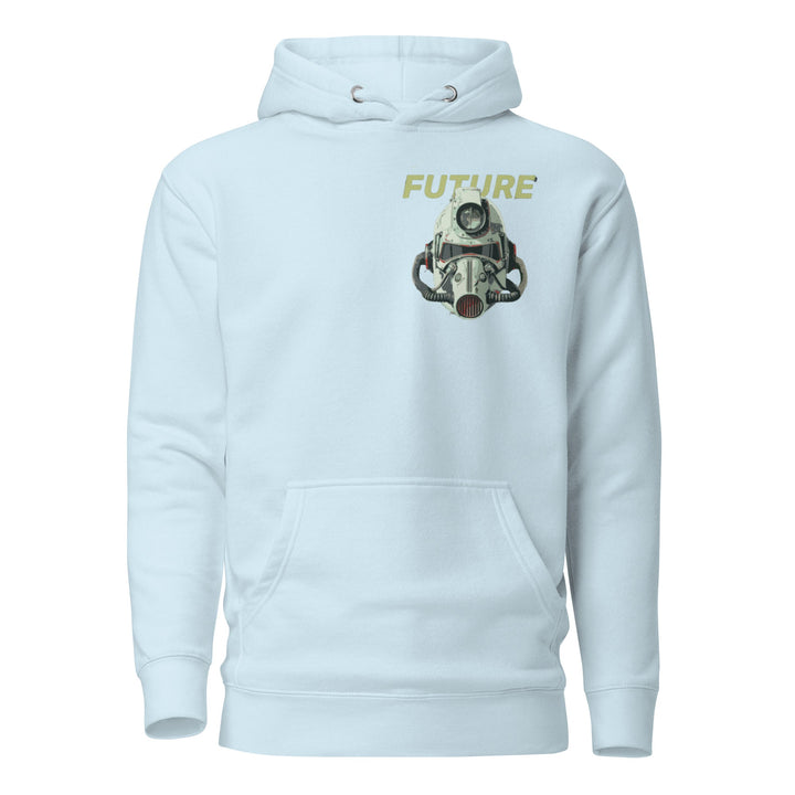 Future Surveiliance Man Unisex Premium Hoodie - Sky Blue / S - ArtyKoala