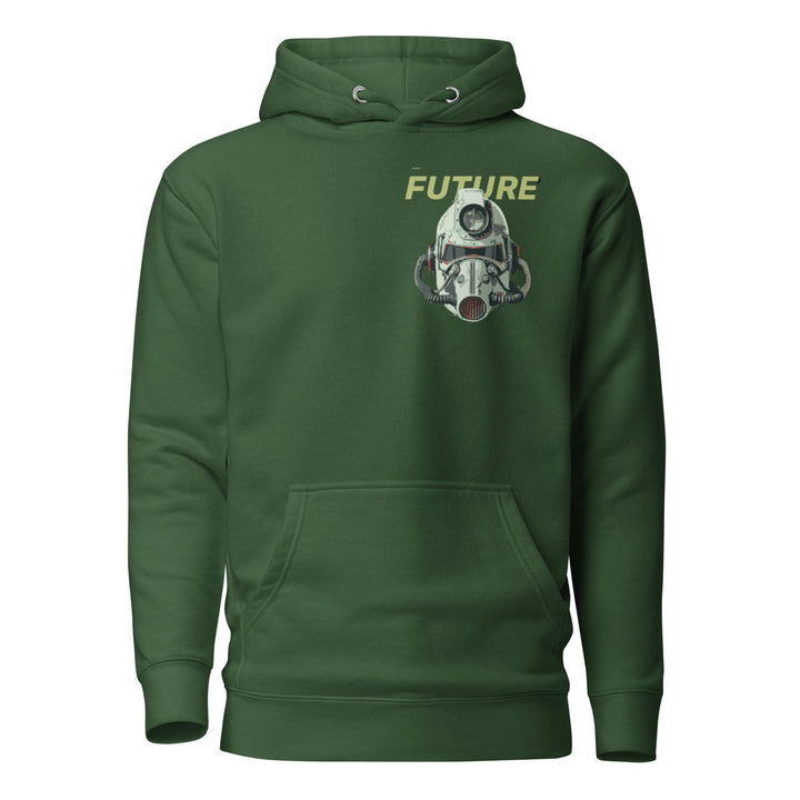 Future Surveiliance Man Unisex Premium Hoodie - Forest Green / S - ArtyKoala