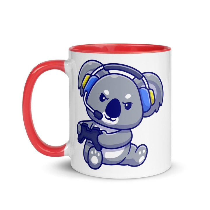 Game Console Koala Mug with Color Inside - ArtyKoala