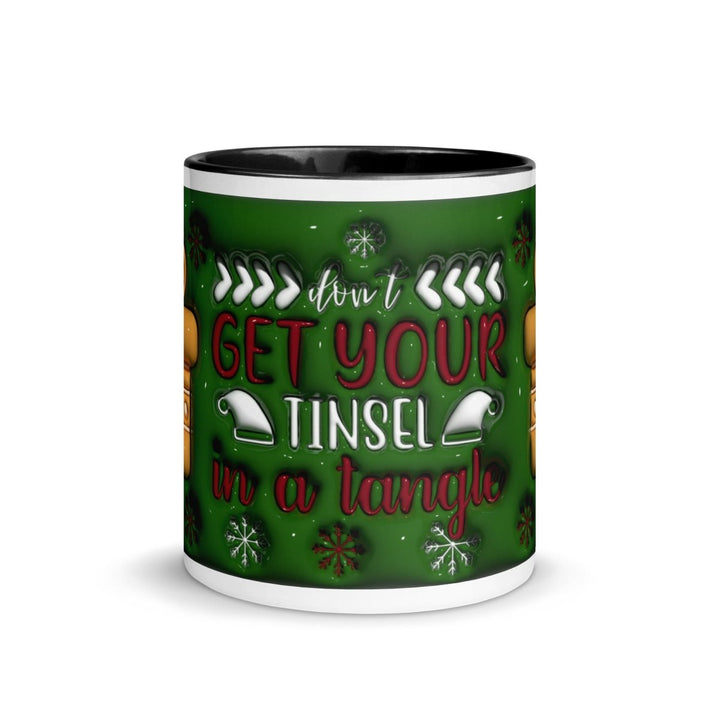 Get your Tinsel Colorful Print Mug - Blue - 11 oz - ArtyKoala