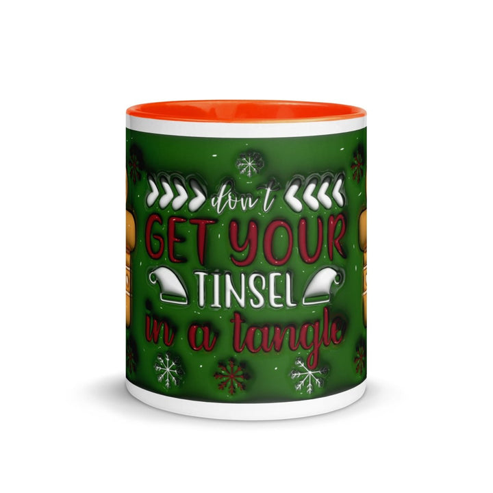Get your Tinsel Colorful Print Mug - Pink - 11 oz - ArtyKoala