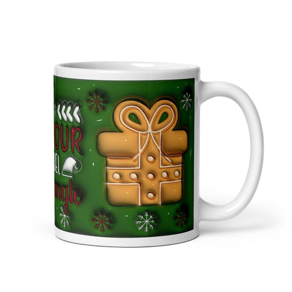 Get Your Tinsel Xmas White glossy mug - 11 oz - ArtyKoala