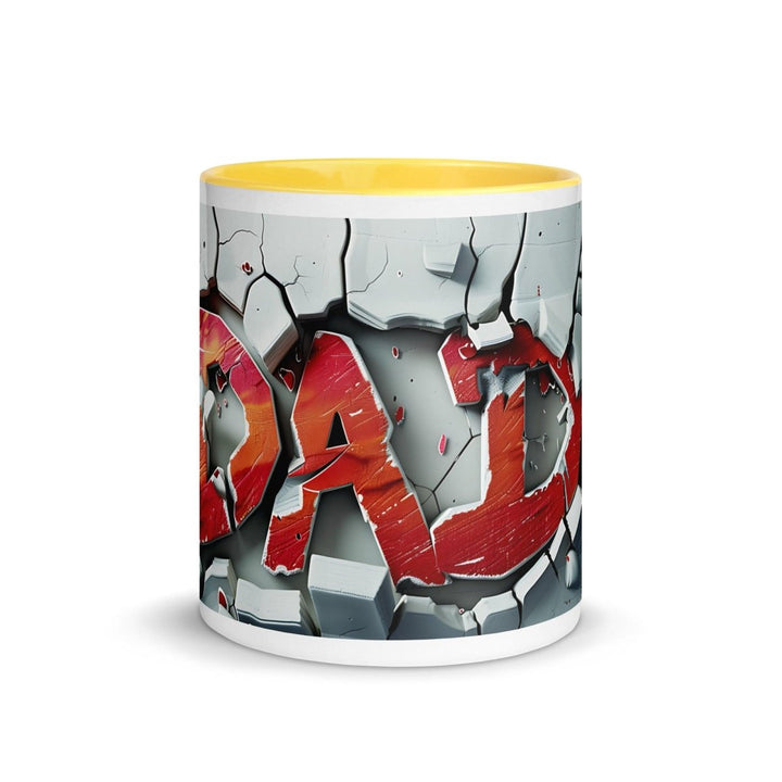 Graffiti Colorful Print Mug - Black - 11 oz - ArtyKoala