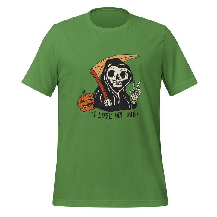 Halloween I Love My Job Premium Unisex t-shirt - Leaf / S - ArtyKoala