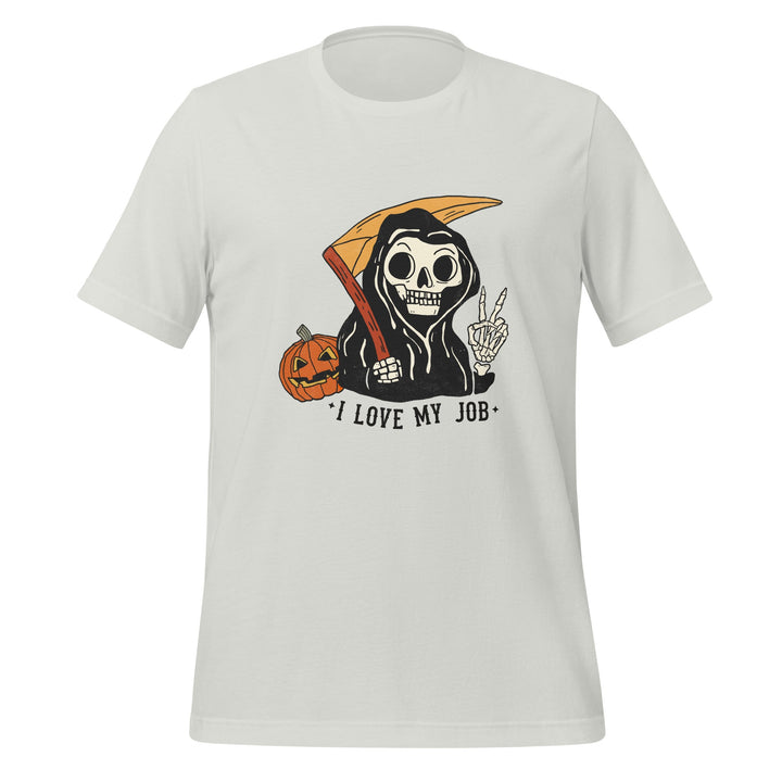 Halloween I Love My Job Premium Unisex t-shirt - Silver / S - ArtyKoala