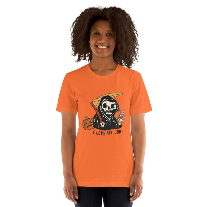 Halloween I Love My Job Premium Unisex t-shirt - ArtyKoala