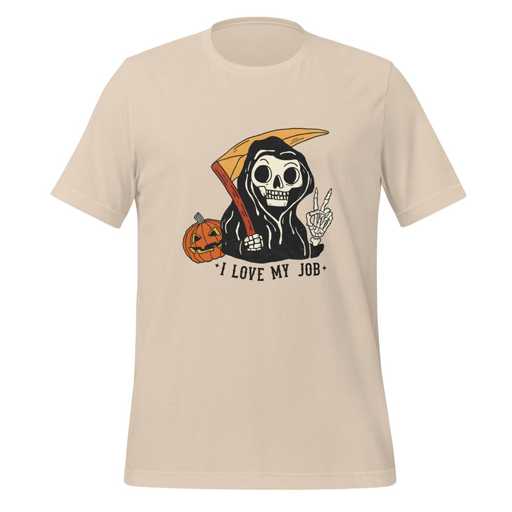 Halloween I Love My Job Premium Unisex t-shirt - Soft Cream / S - ArtyKoala