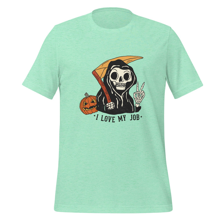 Halloween I Love My Job Premium Unisex t-shirt - Heather Mint / S - ArtyKoala