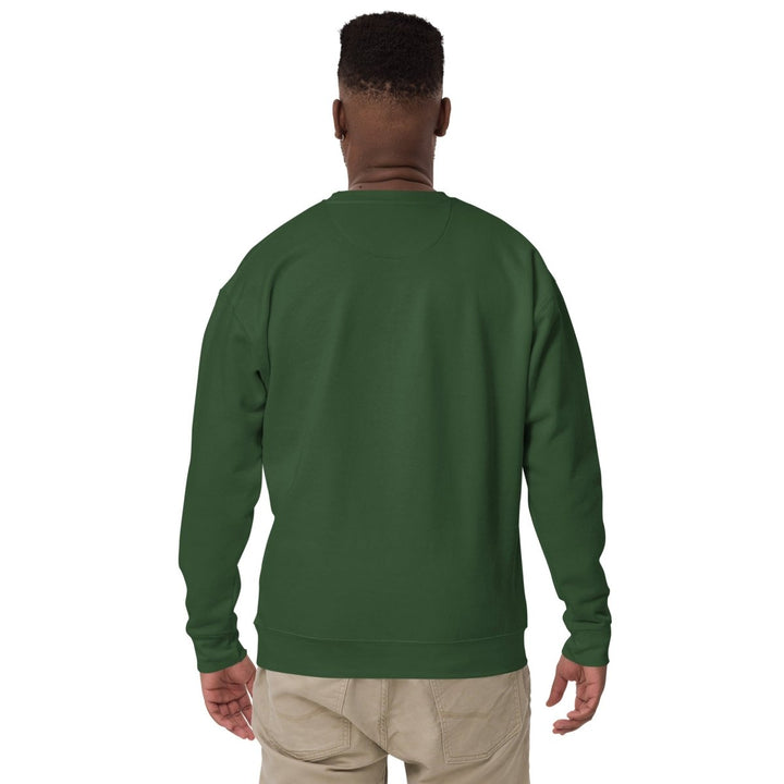 Halloween is Where Graphic Sweatshirt - Forest Green - S - ArtyKoala