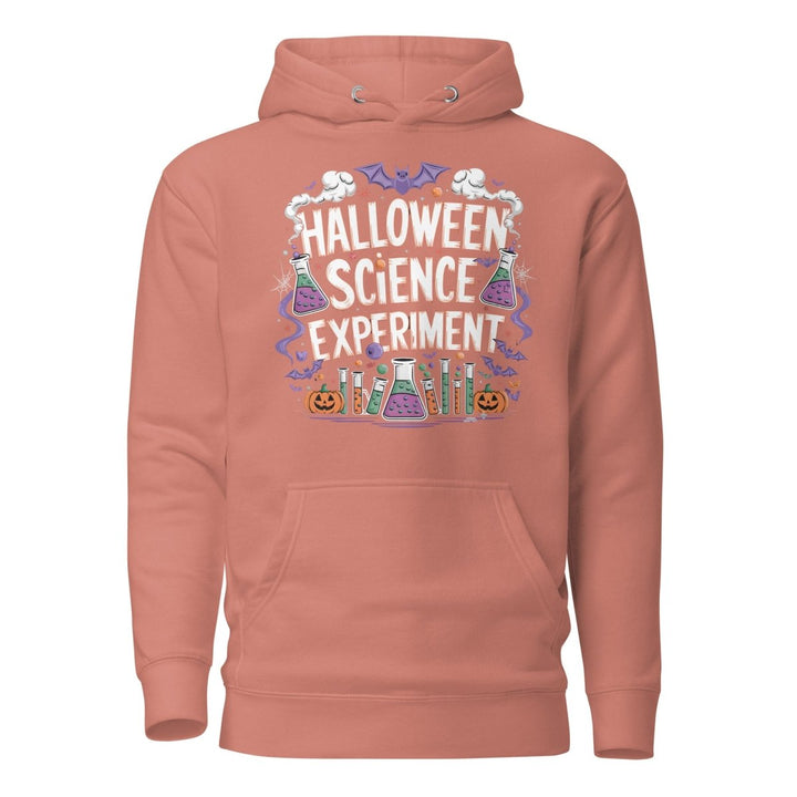 Halloween Science Experiment Graphic Hoodie - Dusty Rose - S - ArtyKoala