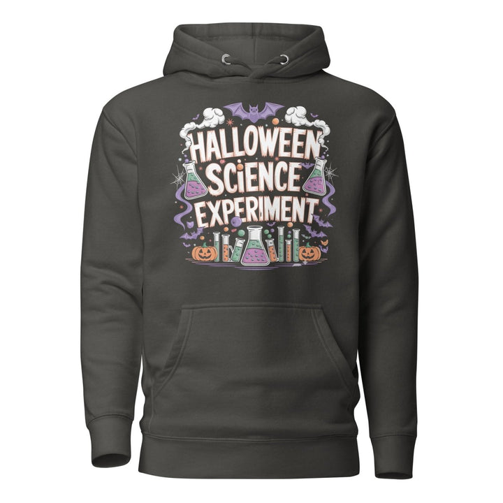 Halloween Science Experiment Graphic Hoodie - Vintage Black - S - ArtyKoala