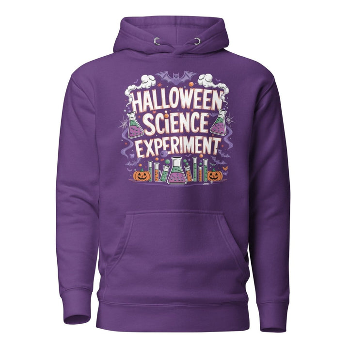 Halloween Science Experiment Graphic Hoodie - Purple - S - ArtyKoala