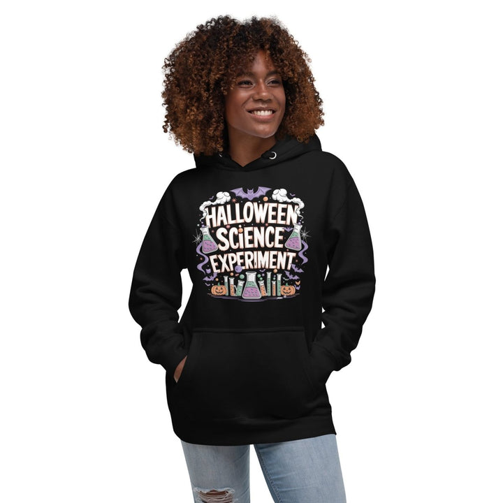 Halloween Science Experiment Graphic Hoodie - Purple - S - ArtyKoala