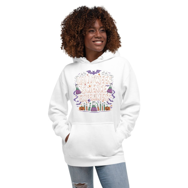 Halloween Science Experiment Graphic Hoodie - Purple - S - ArtyKoala