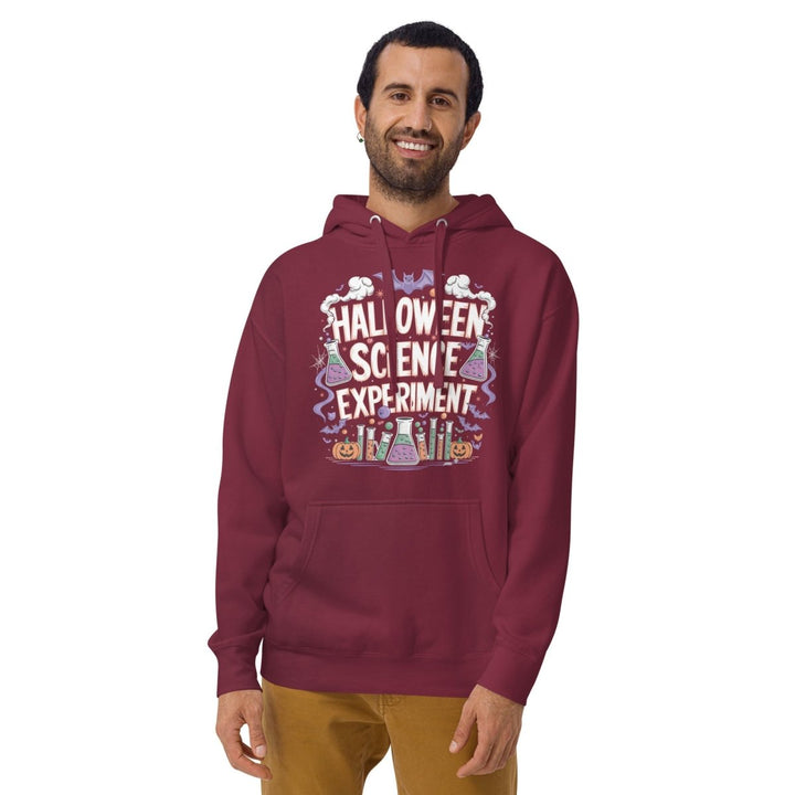 Halloween Science Experiment Graphic Hoodie - Purple - S - ArtyKoala