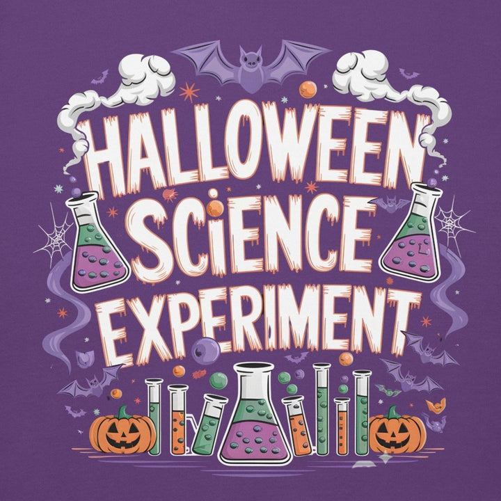 Halloween Science Experiment Graphic Hoodie - Purple - S - ArtyKoala
