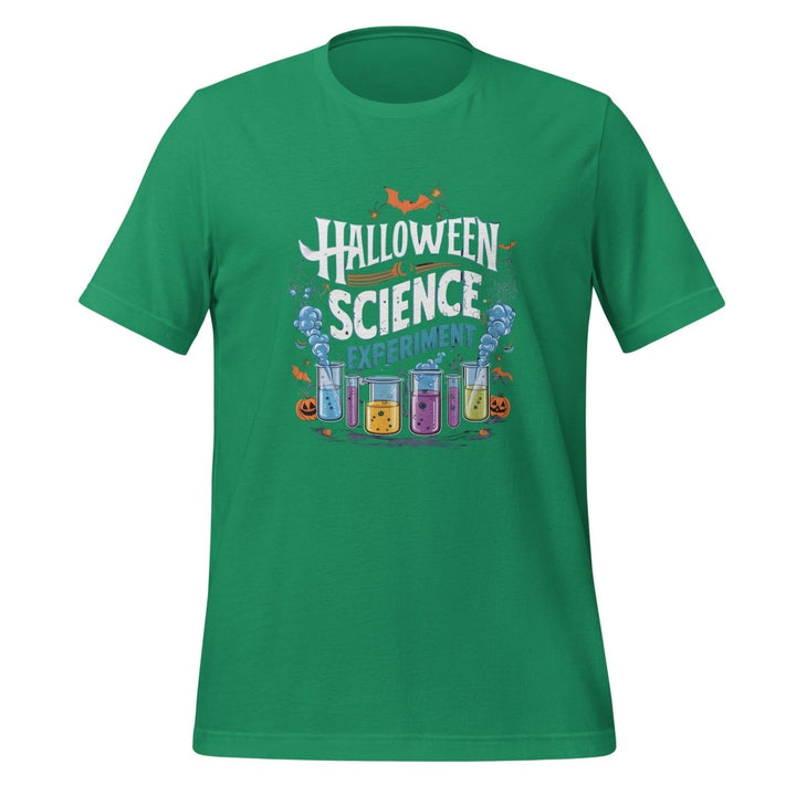 Halloween Science Experiment Graphic Tee - Kelly - XS - ArtyKoala