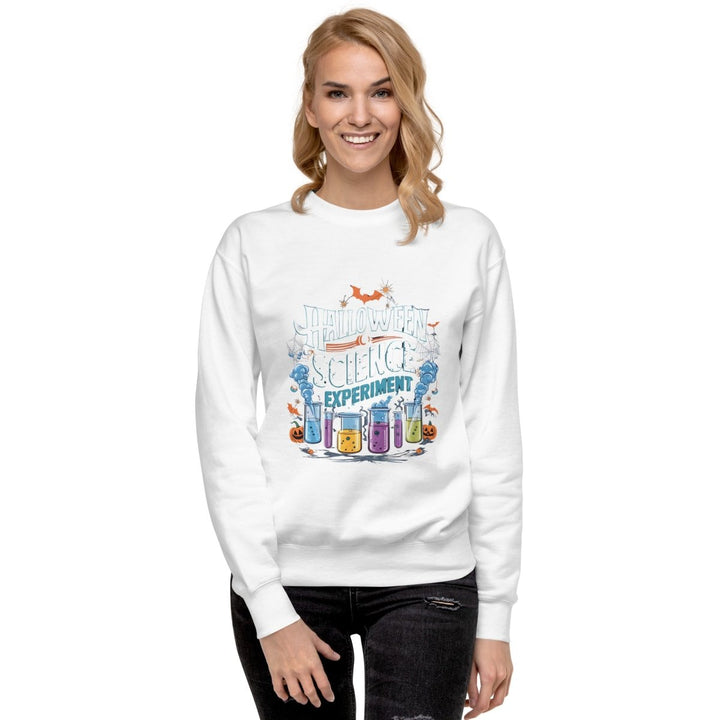 Halloween Science Graphic Sweatshirt - Vintage Black - S - ArtyKoala