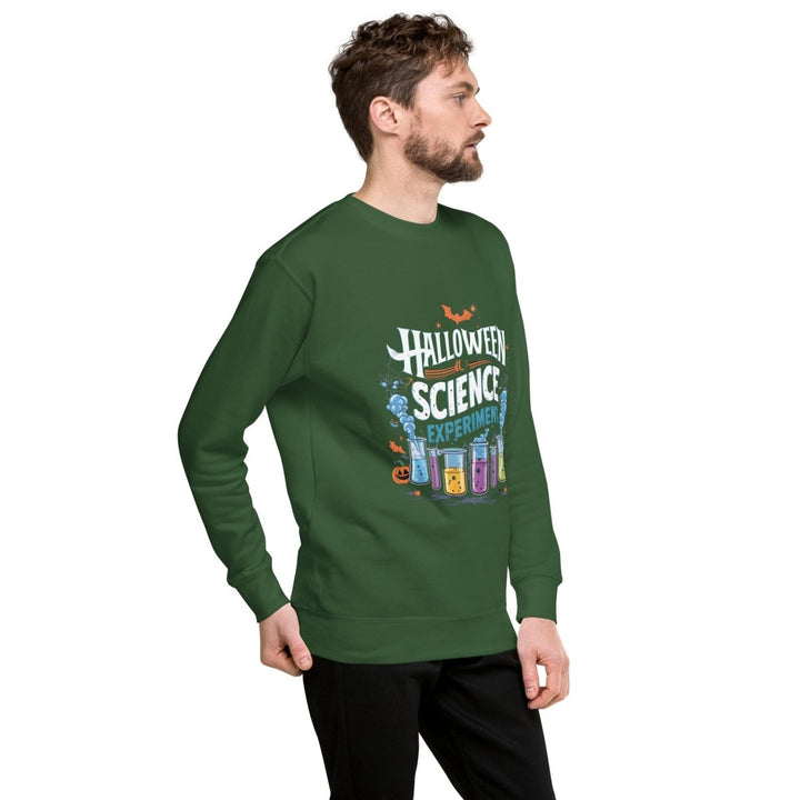 Halloween Science Graphic Sweatshirt - Vintage Black - S - ArtyKoala