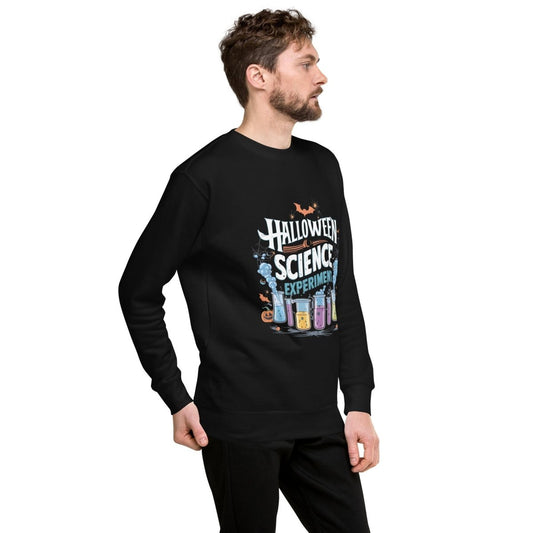 Halloween Science Graphic Sweatshirt - Vintage Black - S - ArtyKoala