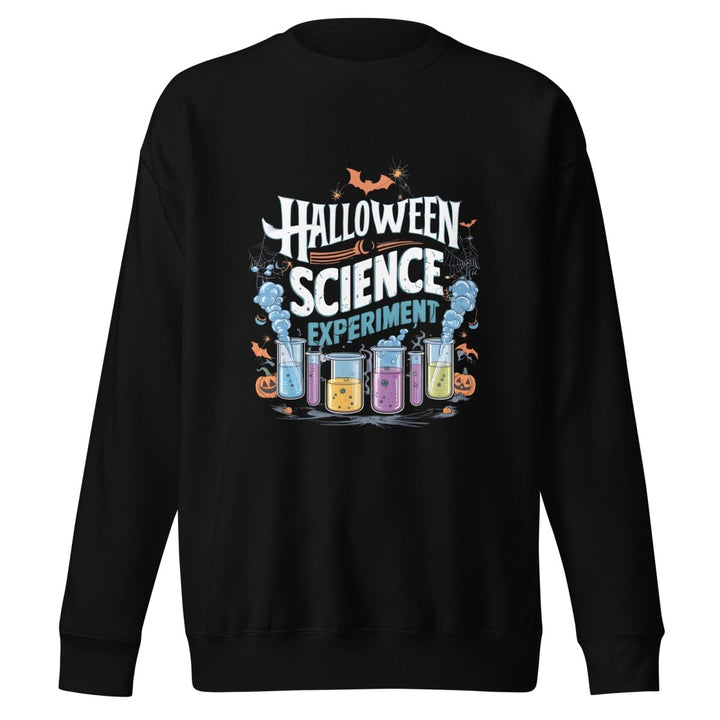 Halloween Science Graphic Sweatshirt - Black - S - ArtyKoala