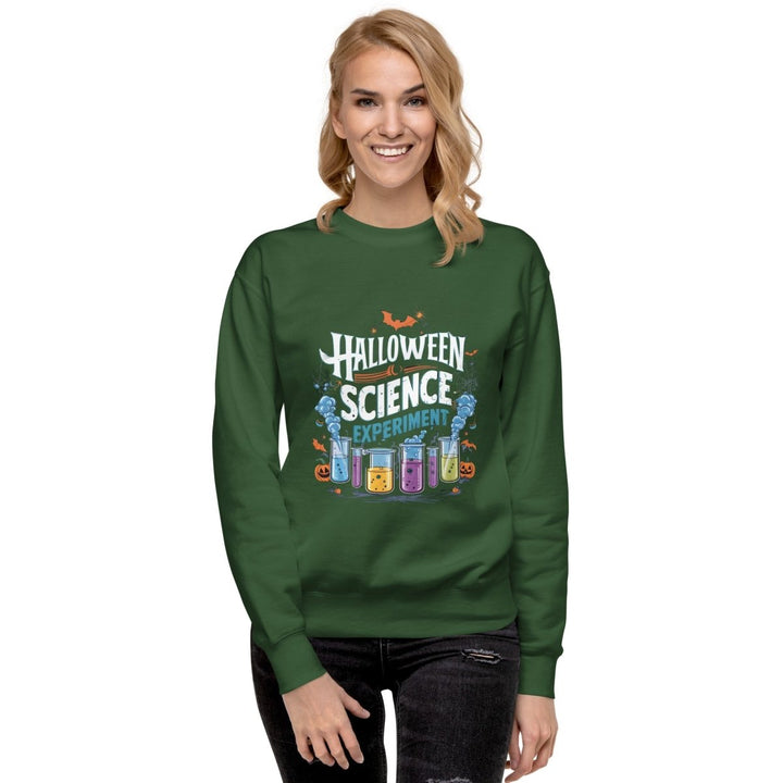 Halloween Science Graphic Sweatshirt - Vintage Black - S - ArtyKoala
