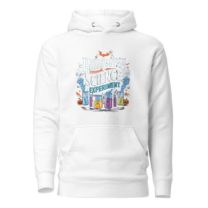 Halloween Science Unisex Premium Hoodie - White / S - ArtyKoala