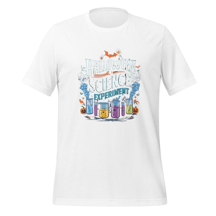 Halloween Science Unisex Premium T-shirt - White / XS - ArtyKoala