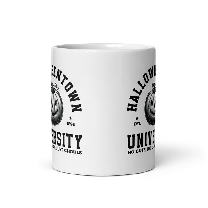 Halloween Town University White glossy mug - 11 oz - ArtyKoala