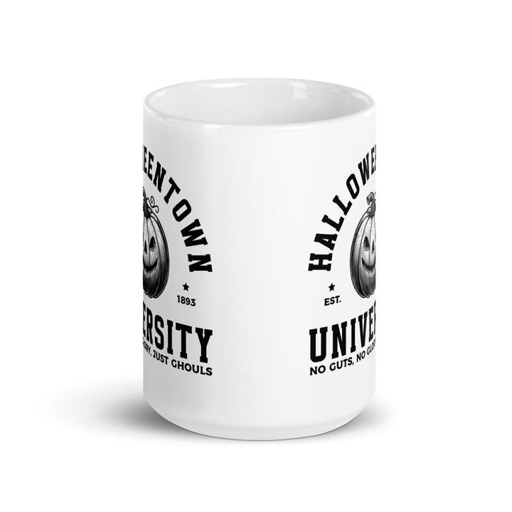 Halloween Town University White glossy mug - 11 oz - ArtyKoala