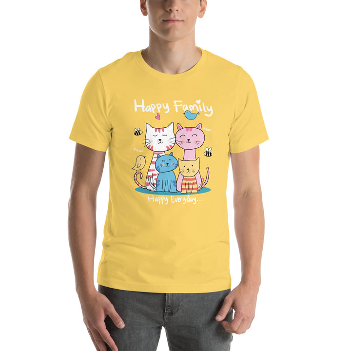 Happy Family Premium Unisex T-shirt - ArtyKoala